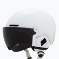 Slidinėjimo šalmas POC Obex Visor hydrogen white matt/clarity universal/sunny/grey 8