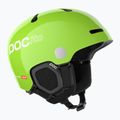 Vaikiškas slidinėjimo šalmas POC POCito Fornix MIPS fluorescent yellow/green