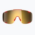 Akiniai nuo saulės POC Devour prismane red/clarity road/partly sunny gold 2
