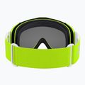 Vaikiški slidinėjimo akiniai POC POCito Iris fluorescent yellow/green/partly sunny silver 4