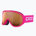 Vaikiški slidinėjimo akiniai POC POCito Retina Jr S2 fluorescent pink/partly sunny light orange 2