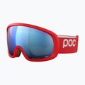 Slidinėjimo akiniai POC Fovea Mid prismane red/partly sunny blue 3