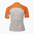 Moteriški dviračių marškinėliai POC Essential Road Logo zink orange/granite grey 2