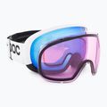 Slidinėjimo akiniai POC Fovea Mid Race Marco Odermatt Ed. hydrogen white/black/partly blue