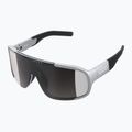 POC Aspire argentite silver/clarity define silver dviratininkų akiniai