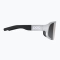 POC Aspire argentite silver/clarity define silver dviratininkų akiniai 4
