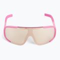 POC Aspire dviratininkų akiniai actinium pink translucent/clarity trail silver 3