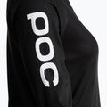 Moteriški dviratininkų marškinėliai su ilgomis rankovėmis POC MTB Pure uranium black 6