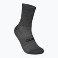POC Zephyr Merino Mid dviratininkų kojinės sylvanite grey melange