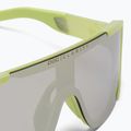 POC Aspire lemon calcite translucent/clarity define silver dviračių akiniai 4