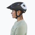POC Axion Race MIPS dviratininko šalmas uranium black matt/hydrogen white 8