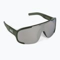 POC Aspire epidote green/translucent dviračių akiniai