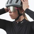 POC Elicit actinium pink peršviečiami / skaidrūs kelių sidabro spalvos dviračių akiniai 6