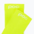 POC Fluo Sock Mid fluorescencinės geltonos/žalios spalvos dviratininko kojinės 3