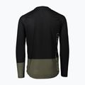Vyriška POC MTB Pure uranium black/epidote green dviratininkų ilgomis rankovėmis 2