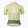 Moteriški dviračių marškinėliai POC Essential Road Logo prehnite green/epidote green 5