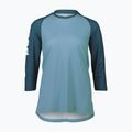 Moteriški dviratininkų marškinėliai POC MTB Pure 3/4 lt dioptase blue/dioptase blue 5