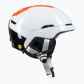 POC Obex BC MIPS slidinėjimo šalmas hydrogen white/fluorescent orange avip 4