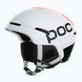 POC Obex BC MIPS slidinėjimo šalmas hydrogen white/fluorescent orange avip 12