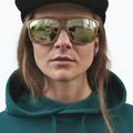 POC Will aragonito rudos/violetinės/ sidabrinės spalvos veidrodiniai akiniai nuo saulės 7