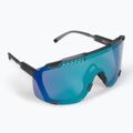 POC Devour uranium black/grey/deep green mirror dviratininkų akiniai