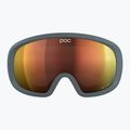 POC Fovea Mid Clarity slidinėjimo akiniai pegasi grey/spektris orange 2