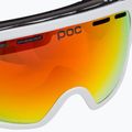 POC Fovea Mid Clarity hydrogen white/spectris orange slidinėjimo akiniai 5