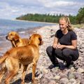 "Pinewood Outdoor Life" moteriški marškinėliai tamsiai antracitiniai 4