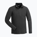 Vyriškas termoaktyvus džemperis Pinewood Abisko Merino Base Layer Half Zip smoke black