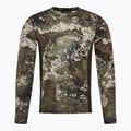 Vyriški žygio marškinėliai ilgomis rankovėmis Pinewood Furudal Camou InsectSafe strata/moss green