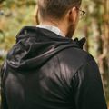 Vyriški Pinewood Finnveden džemperiai su gobtuvu trekking džemperis black 5