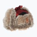 Žieminė kepurė Pinewood Classic Checked Fur red / black 3