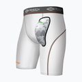 Vyriški kovos sportų šortai Shock Doctor AirCore Cup Compression white