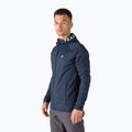 Vyriški džemperiai Peak Performance Rider Zip Hood su gobtuvu trekkingui tamsiai mėlyna G77244020