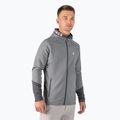 Vyriškas džemperis Peak Performance Rider Zip Hood trekking džemperis pilkas G77244080