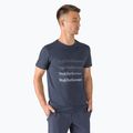 Vyriški marškinėliai Peak Performance Ground Tee trekkinginiai marškinėliai tamsiai mėlyni G77284030