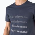Vyriški marškinėliai Peak Performance Ground Tee trekkinginiai marškinėliai tamsiai mėlyni G77284030 4