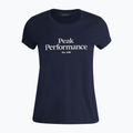 Moteriški trekingo marškinėliai Peak Performance Original Tee navy blue G77280020 5
