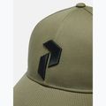 Kepuraitė su snapeliu Peak Performance Retro Cap snap green 3