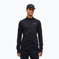 Vyriškas flisinis džemperis Peak Performance Trail Polartec Power Grid Half Zip black