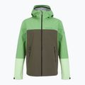 Vyriška striukė nuo lietaus Peak Performance Trail Hipe Shell Jacket peppermint/pine needle/green