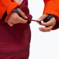 Moteriška slidinėjimo striukė Peak Performance Visilight GTX C-Knit 3L tech burgundy/peach fuzz 5