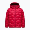 Vaikiška pūsta striukė Peak Performance Helium Down Hood Jacket Tech Burgundy/Vertical Zenith