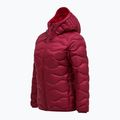 Moteriška pūsta striukė Peak Performance Helium Down Hood vertical zenith/tech burgundy 7
