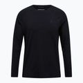 Vyriški termoaktyvūs marškinėliai ilgomis rankovėmis Peak Performance Magic Crew Wool-Blend Baselayer black/black 3