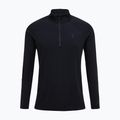 Vyriškas termoaktyvus džemperis Peak Performance Magic Half Zip Wool-Blend Baselayer black/black 3