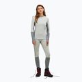 Moteriški termoaktyvūs marškinėliai ilgomis rankovėmis Peak Performance Magic Crew Wool-Blend Baselayer medium grey melange 2