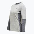 Moteriški termoaktyvūs marškinėliai ilgomis rankovėmis Peak Performance Magic Crew Wool-Blend Baselayer medium grey melange 6