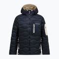 Vyriška pūsta striukė Peak Performance Helium Utility Down Hood black/sand fog