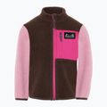 Vaikiškas flisinis džemperis Didriksons Antenna 2 Fz oyster pink